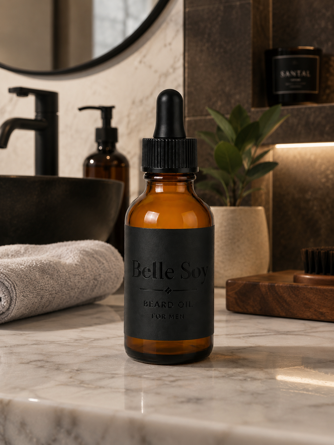 Beard Oil for Men- 2oz scented Vanilla Bourbon
