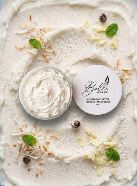 Coconut Milk Sorbet Whipped Body Butter 4oz