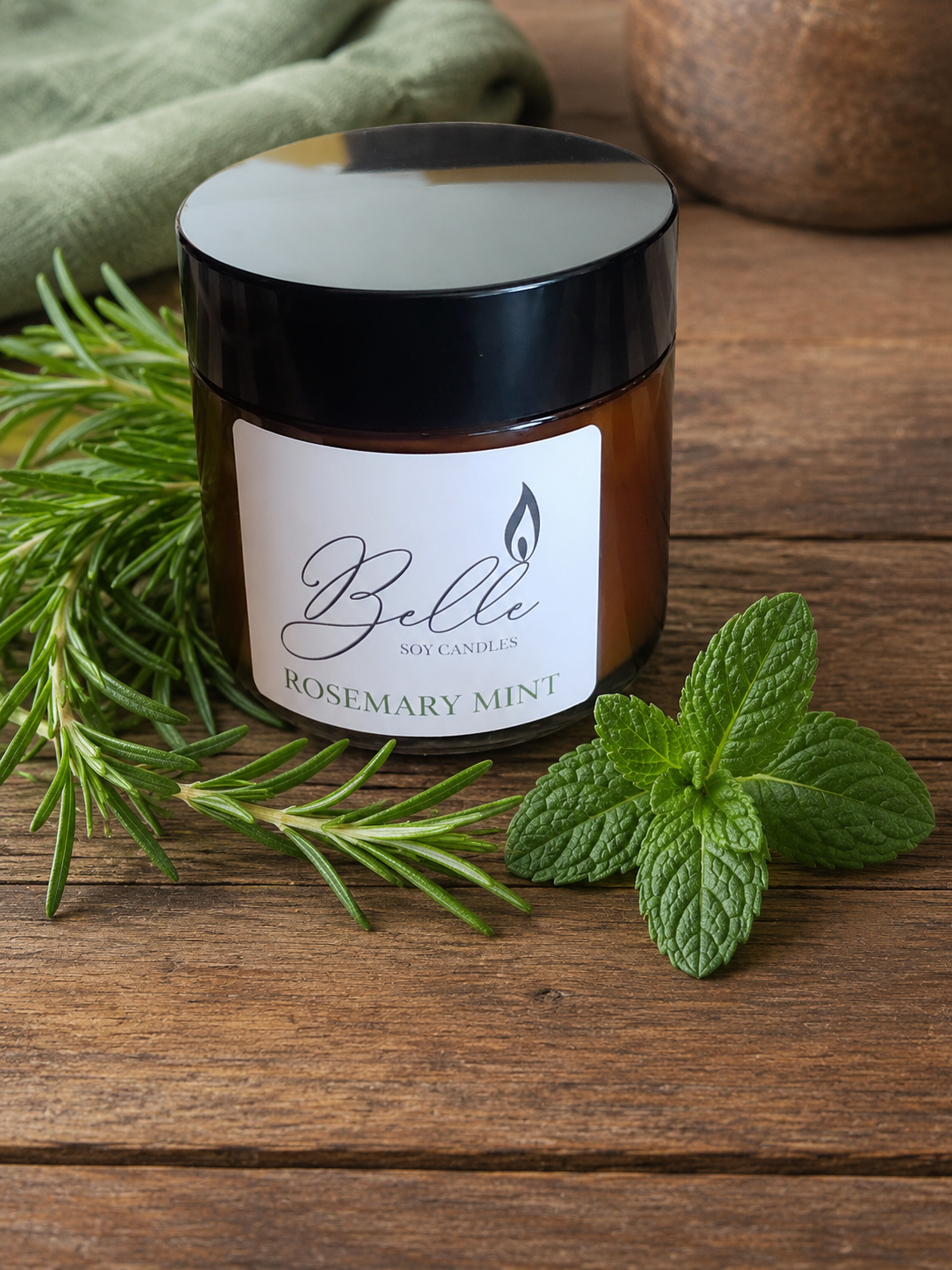 Rosemary Mint Candle 2 oz