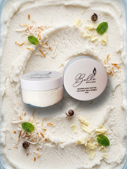Coconut Milk Sorbet Whipped Body Butter 4oz